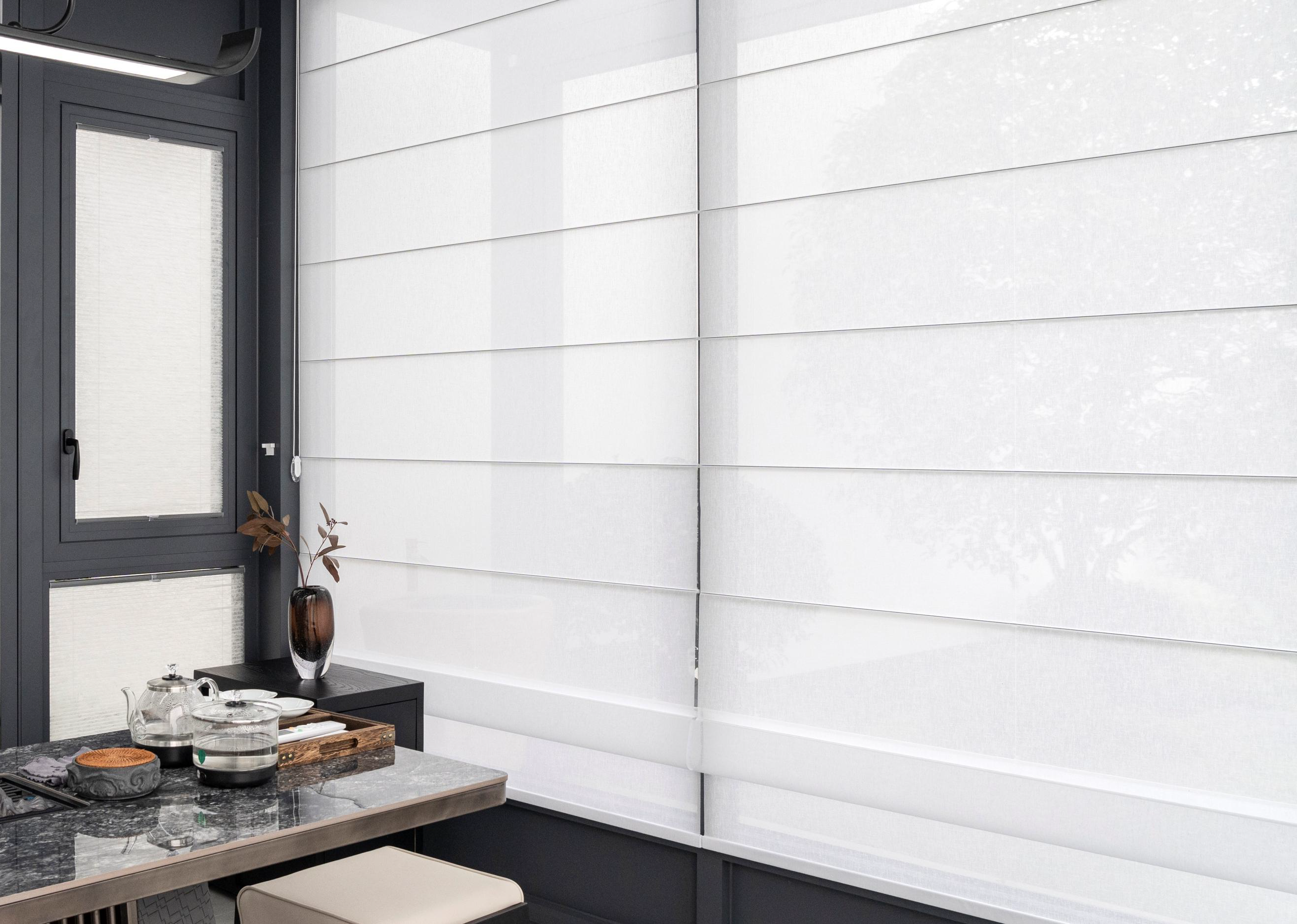 Light Filtering Roman Shades