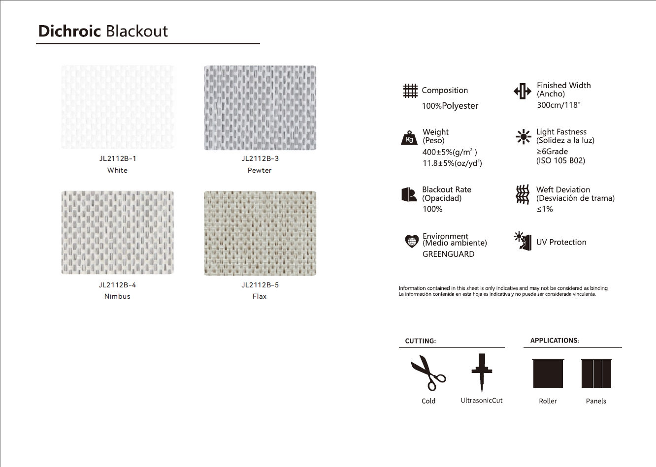 Roller & Solar Shades Samples