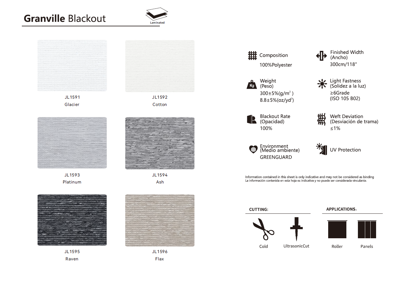 Roller & Solar Shades Samples